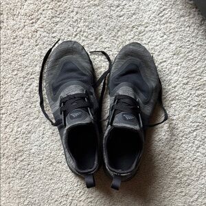 Adidas Black and Gray Athletic Shoes for Performance